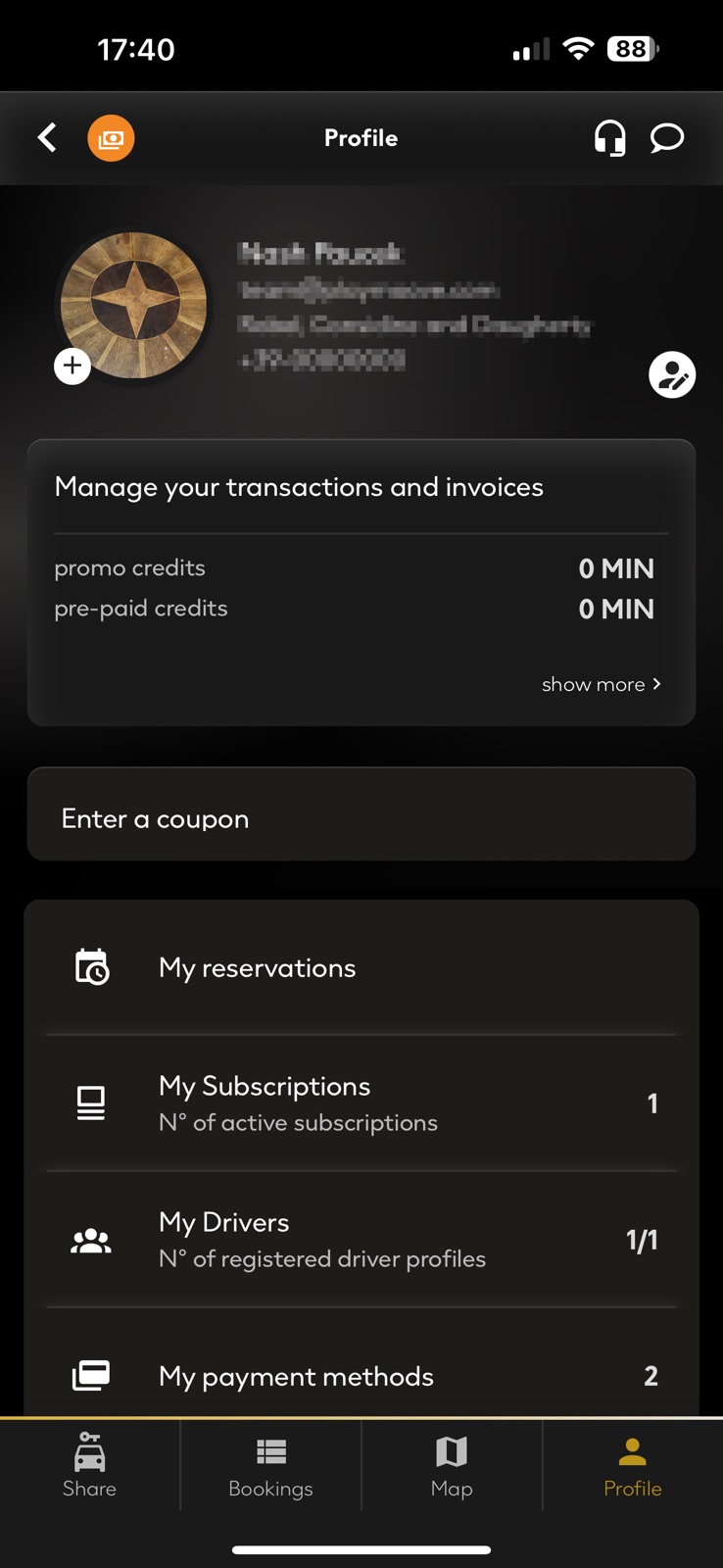 NEOM Mobility iphone screenshot 1