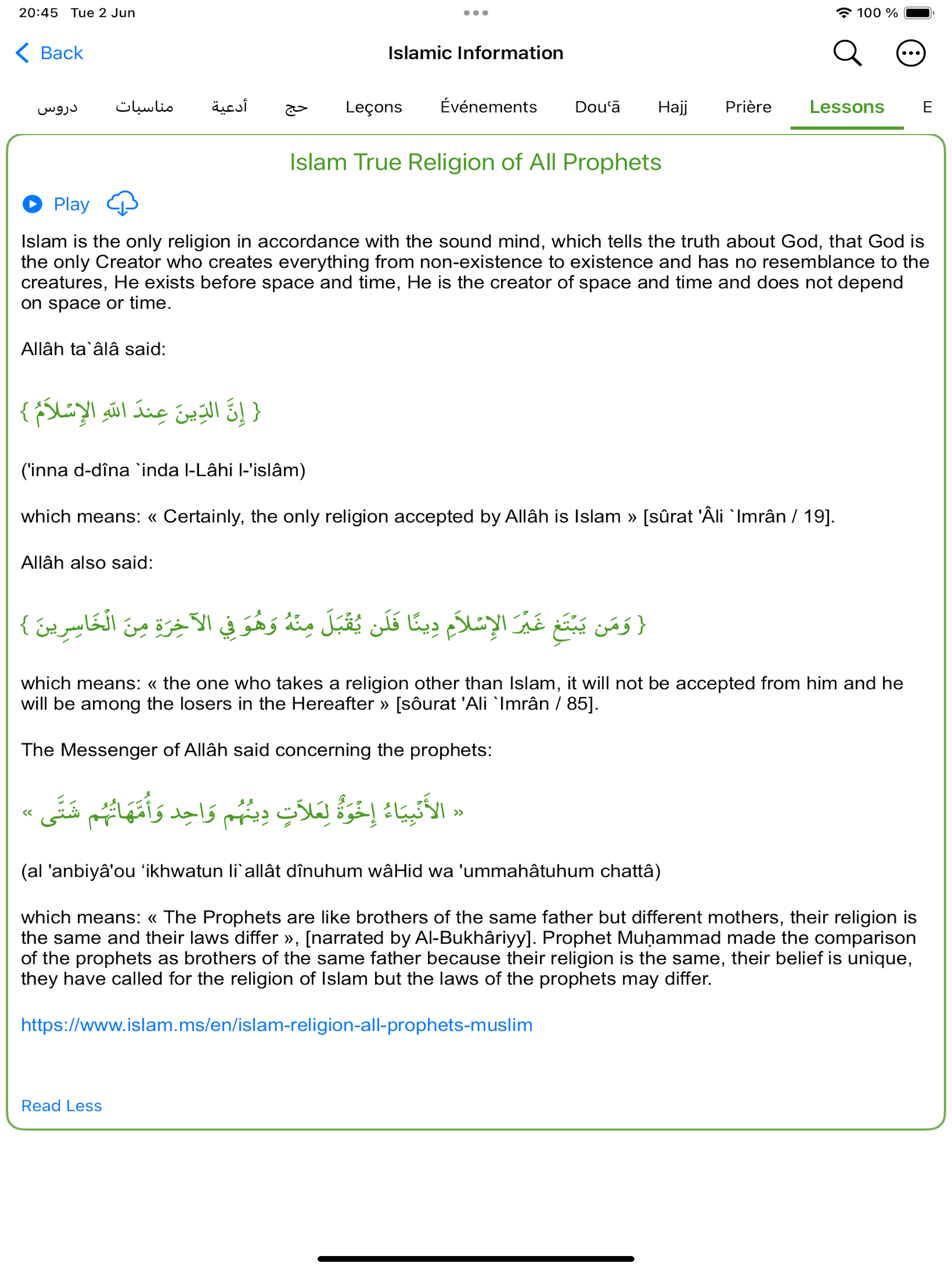 Islam.ms Prayer Times & Qibla screenshot 16