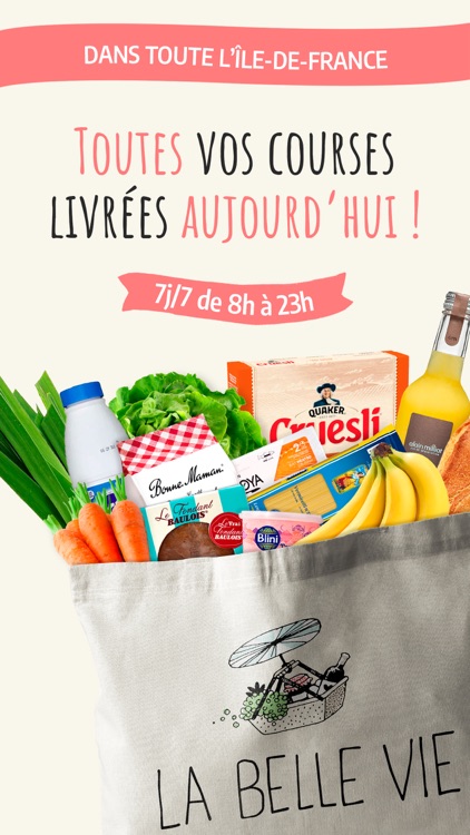 La Belle Vie: courses en ligne