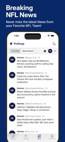 PreSnap Picks Screenshot 1 of 5