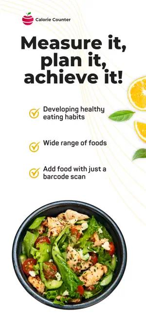 Calorie Counter & Meal Planner screenshot 1