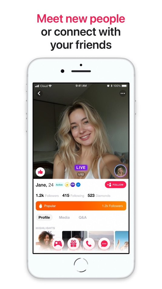 #2. Sociable - Video Chat & Games (iOS) Podle: SKYLB ELEKTRONIK TIC. A.S.