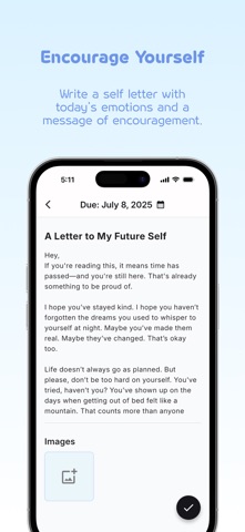 Naro - letter to future self Screenshot 5 of 6