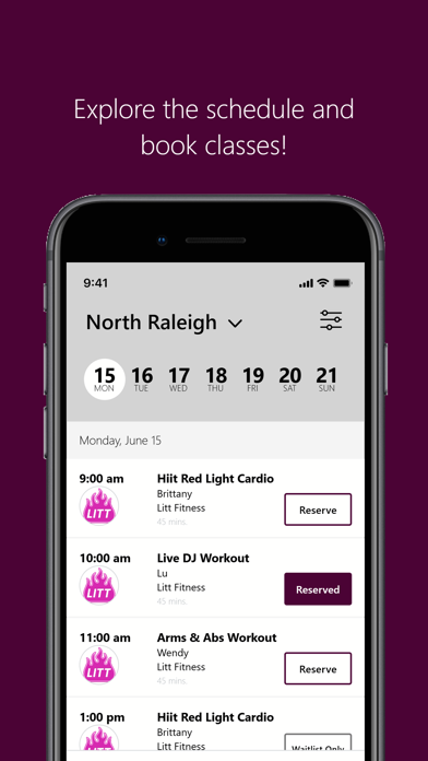 Litt Fitness iPhone screenshot 3 - Health & Fitness app