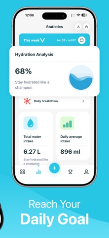 Glug - Smart Water Reminder Screenshot 3 of 8