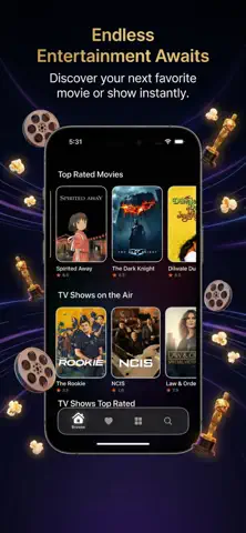 Lookmovie : Movie & TV Shows App Store screenshot 2