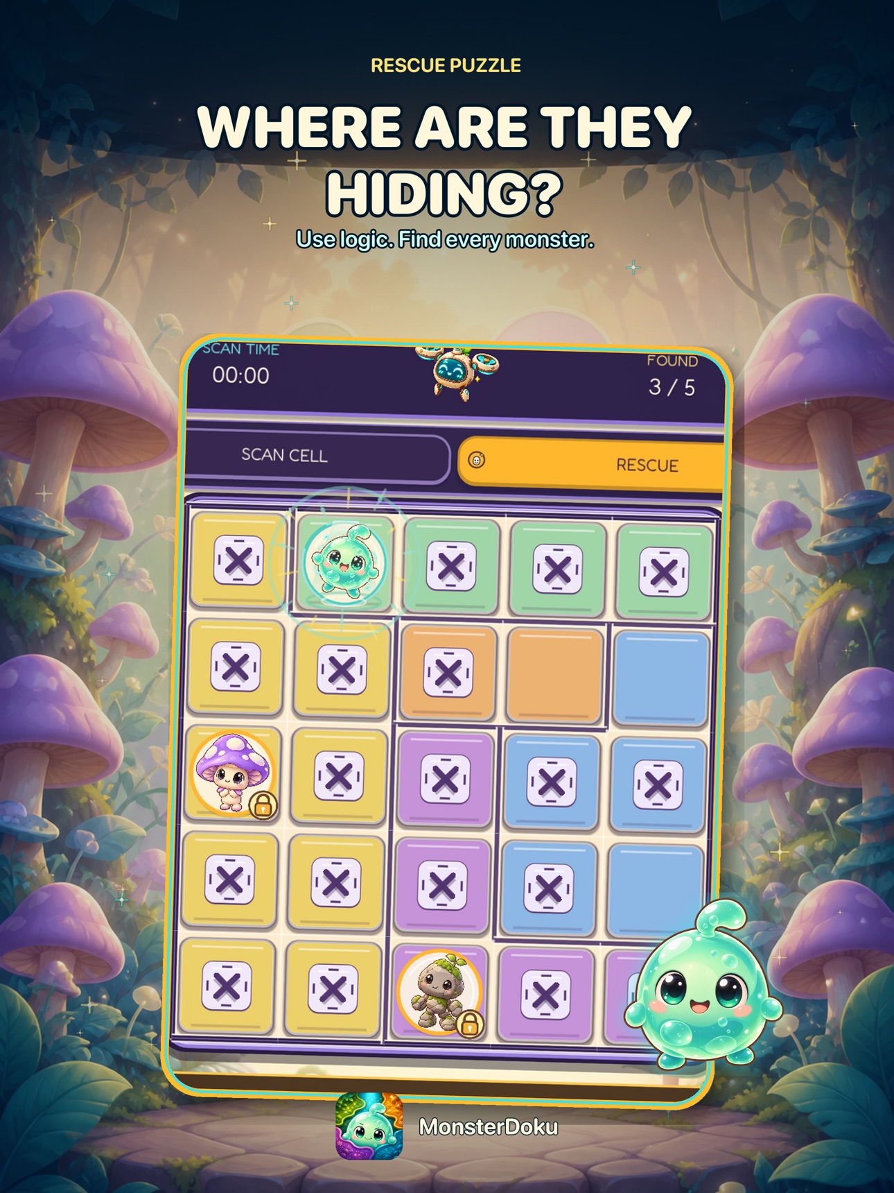 Screenshot 7 of MonsterDoku: Rescue Puzzle