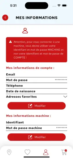 Capture d'écran de Startruck sur iPhone 5