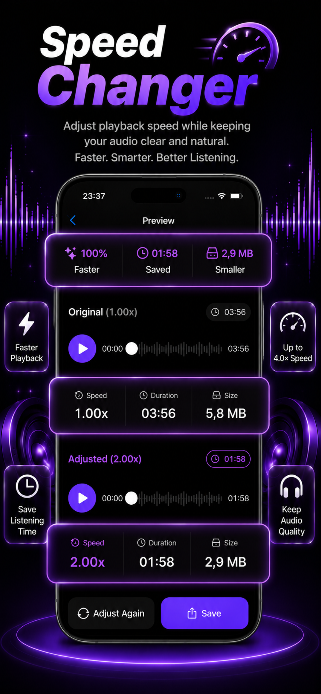 MP3 Convertly: Audio Editor screenshot 6