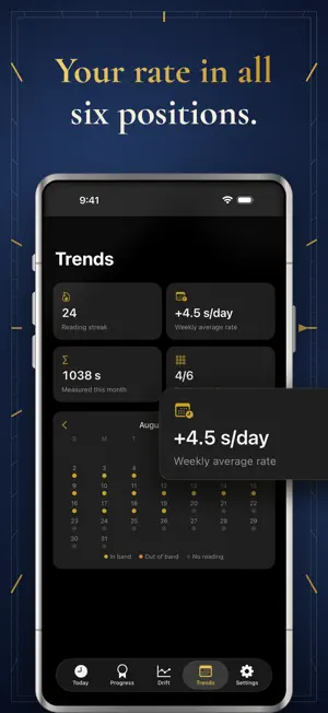 Watch Accuracy: Timing Log screenshot 4
