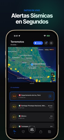 ¡Sismo Listo! Alerta Terremoto iPhone screenshot 2
