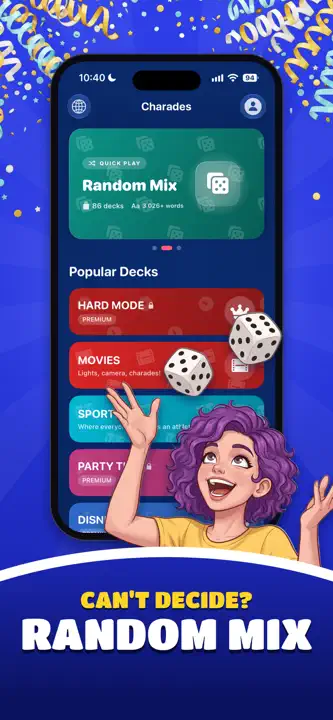Charades Guess Game Act it Out screenshot 7