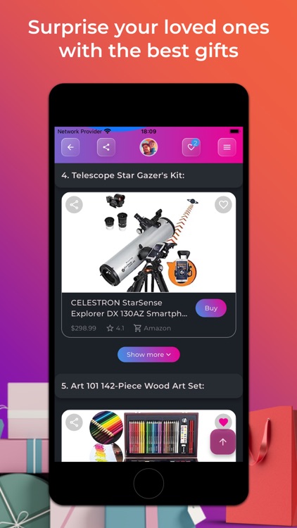 Gift Ideas: Giftadvisor AI app screenshot-3