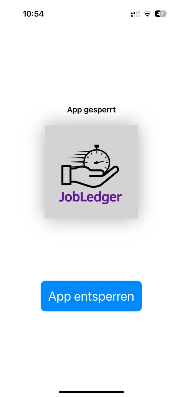 Screenshot #1 pour JobLedger