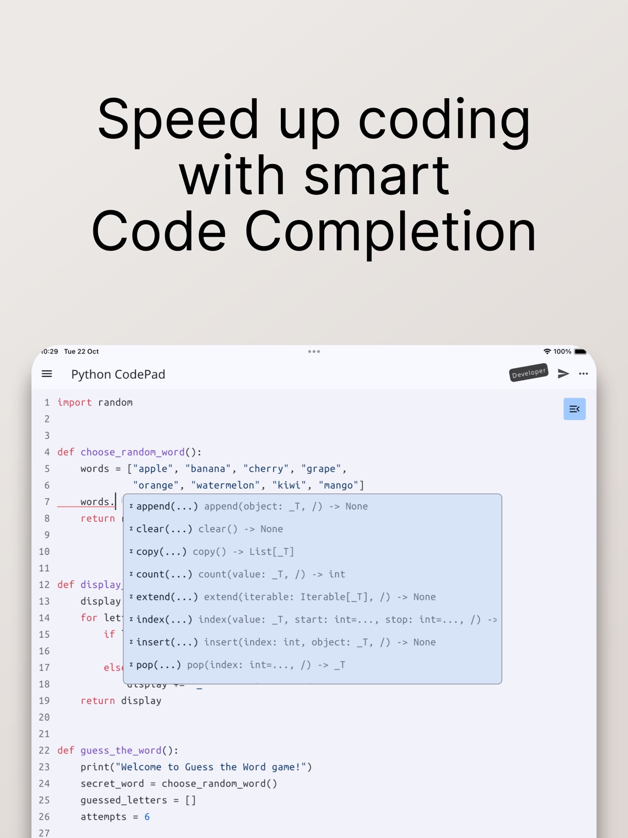 Python Coding Editor & IDE App screenshot 6