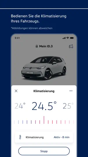Screenshot von Volkswagen auf dem iPhone 5