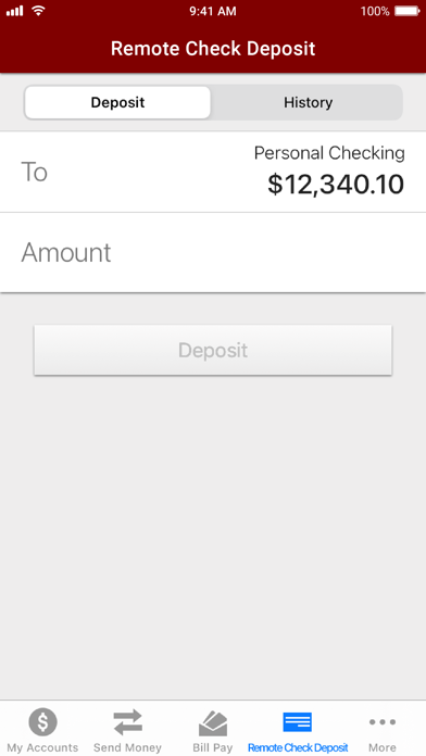 State Bank of Burrton Screenshot