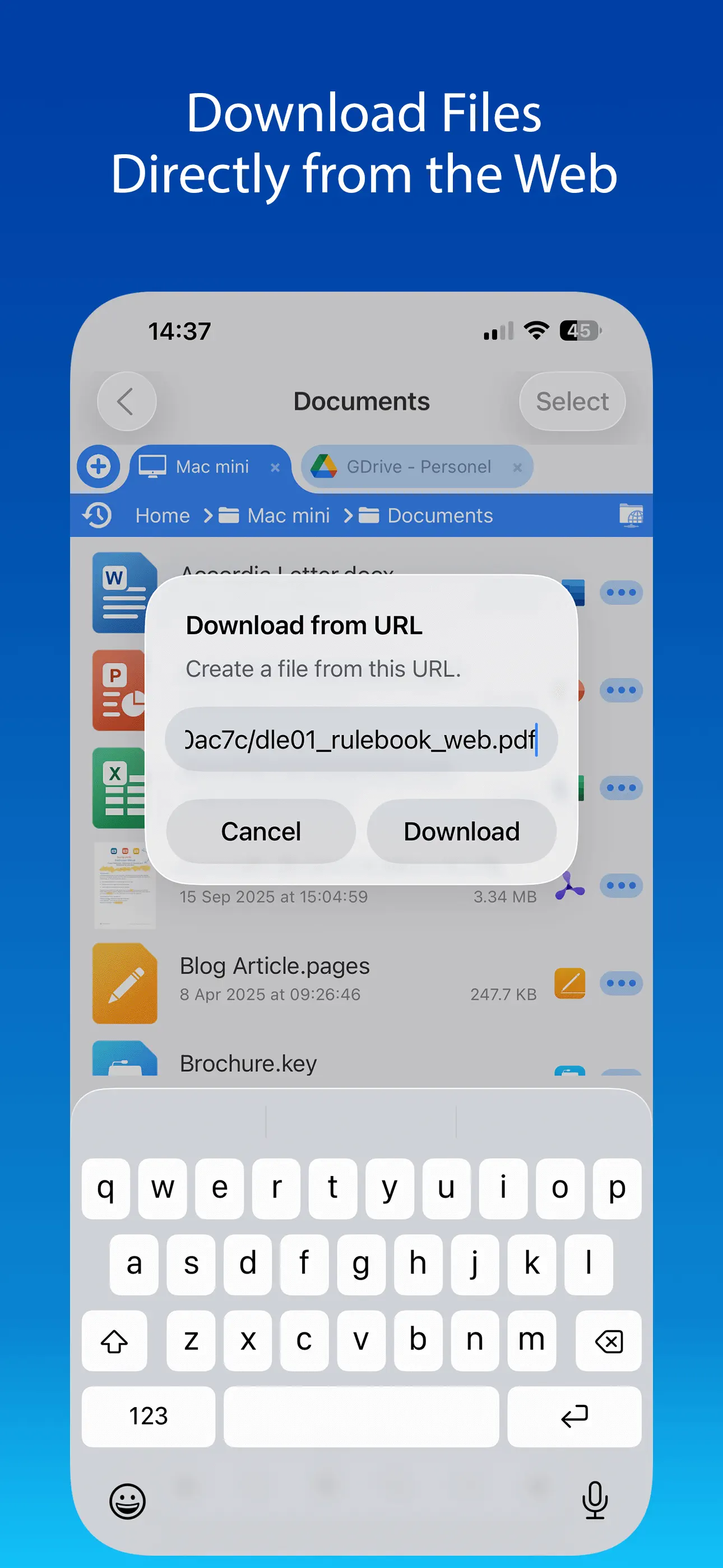 #9. FileBrowser: Documents Manager (iOS) Ved: Stratospherix Ltd