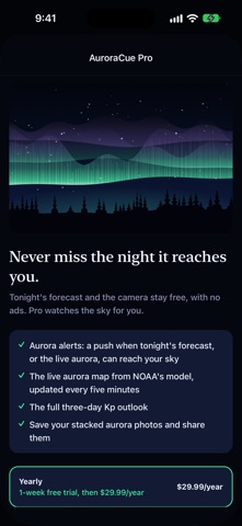 AuroraCue: Aurora Forecast Screenshot 5 of 5