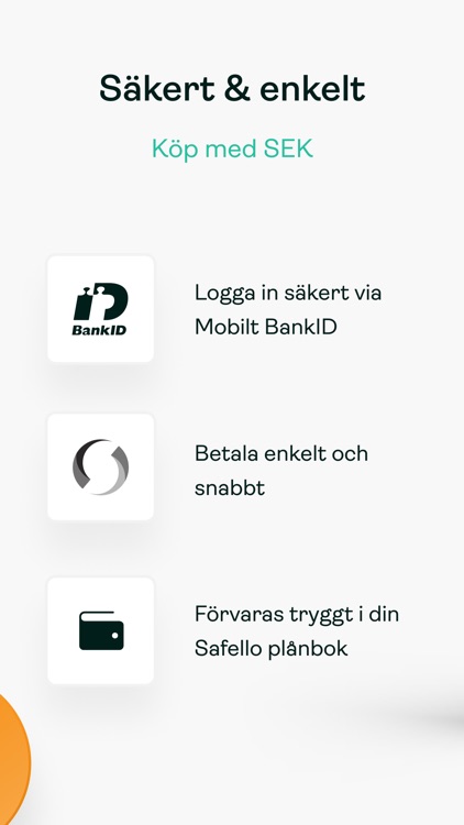 Safello: Buy Bitcoin with SEK screenshot-3