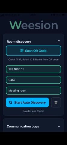Weesion screenshot