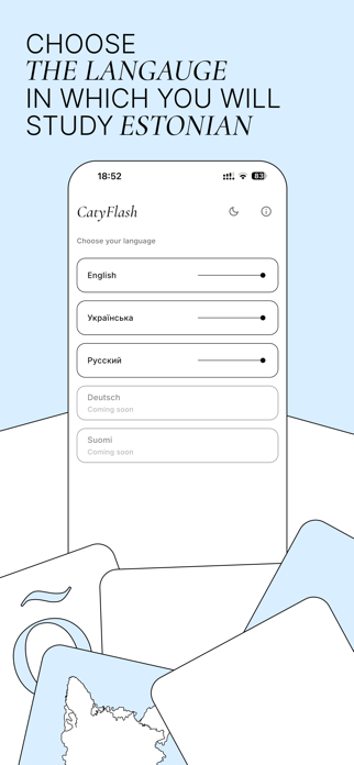 CatyFlash: Learn Estonian Screenshot 1 of 5