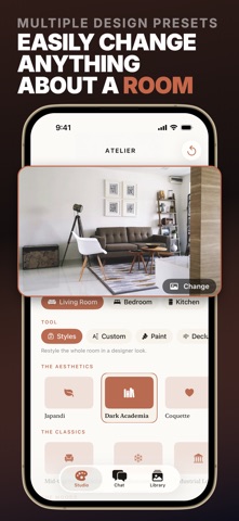 Room Design AI: Atelier iPhone screenshot