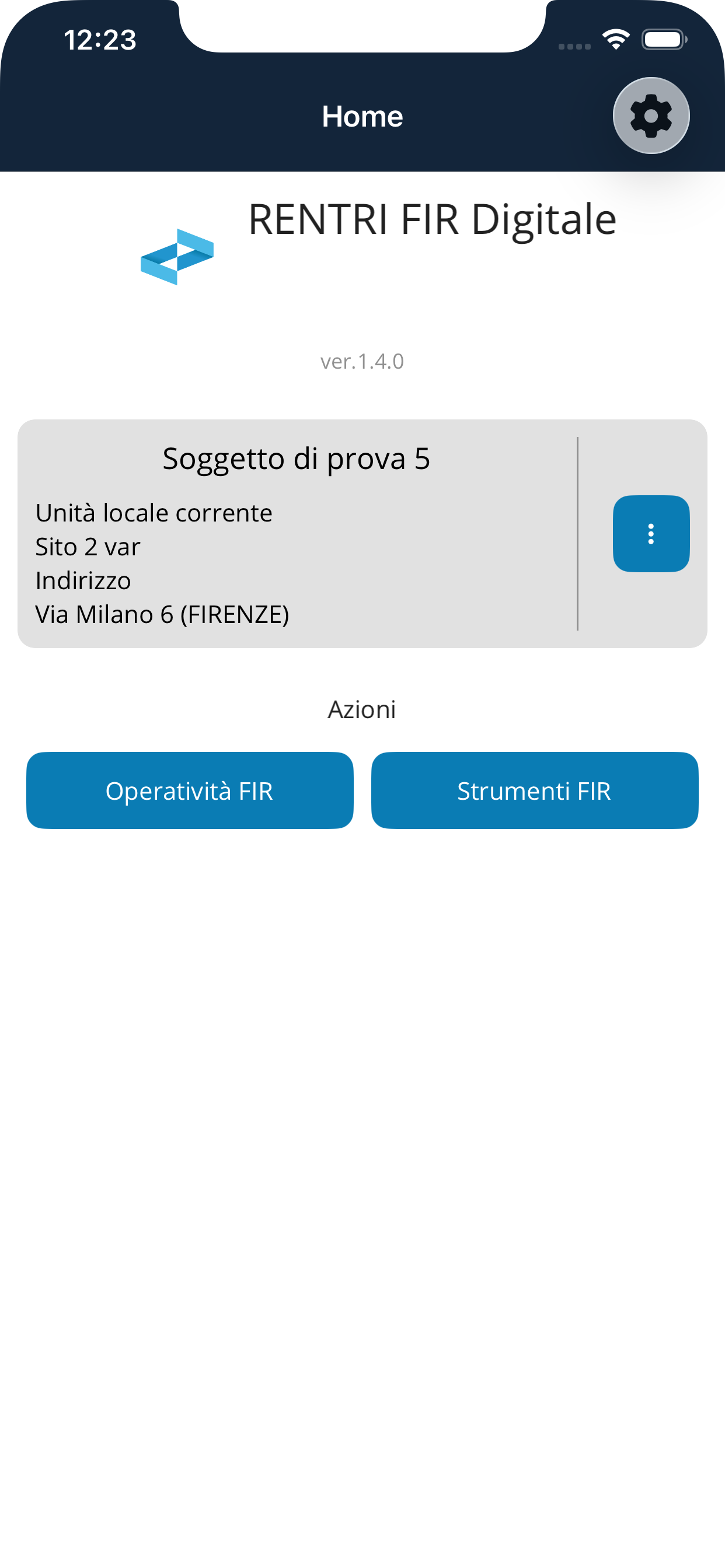 RENTRI FIR Digitale