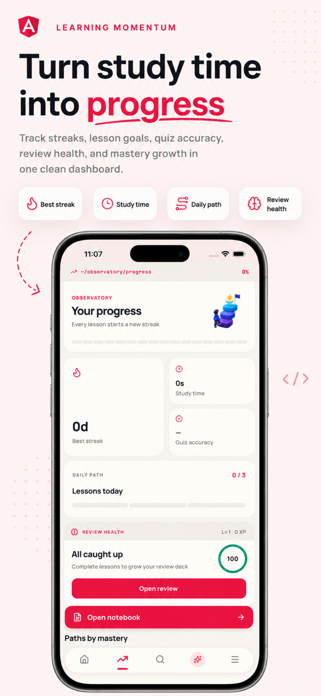 Learn Angular & TypeScript Screenshot 8 of 10