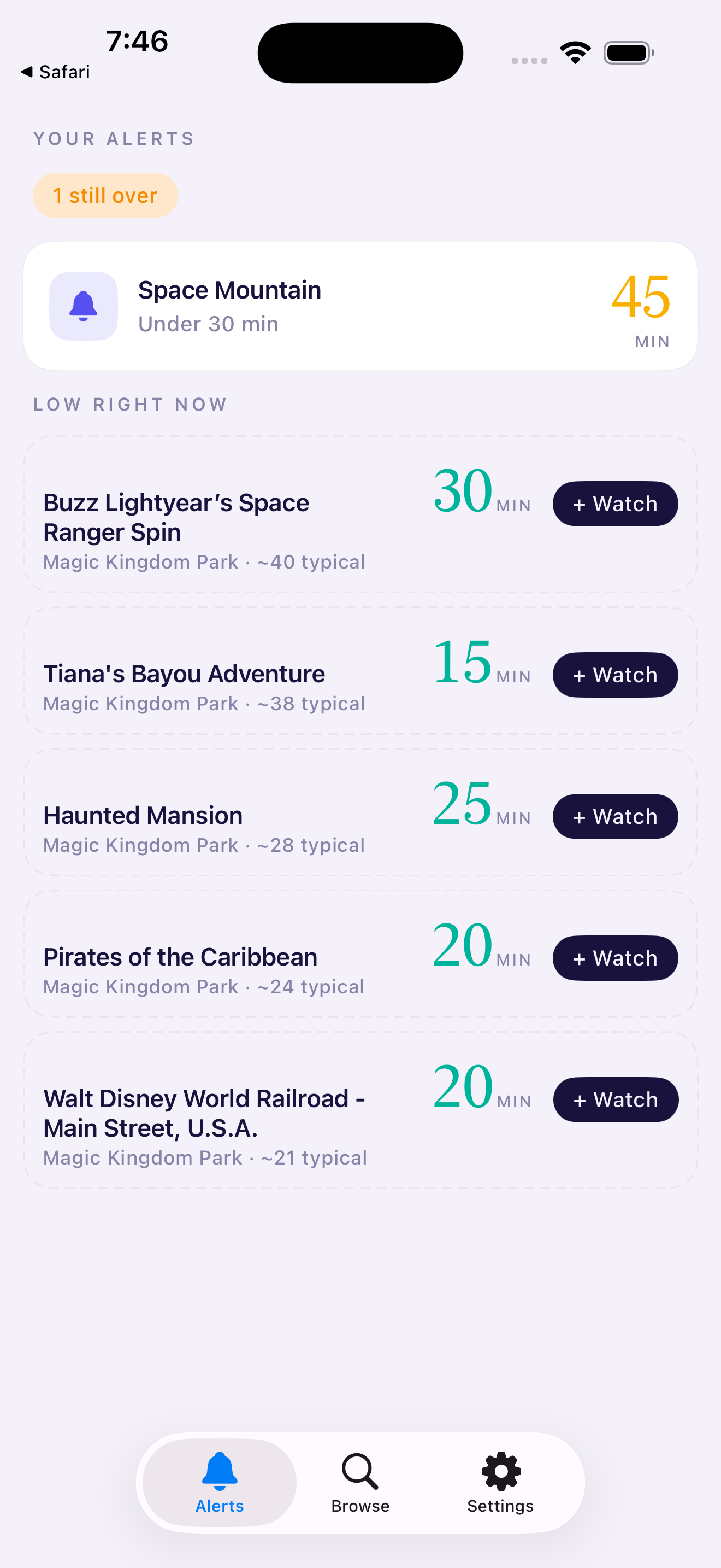 Park Alerts screenshot 4