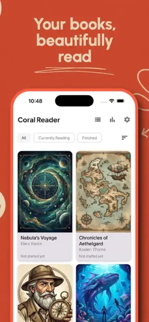 Coral Reader screenshot 1