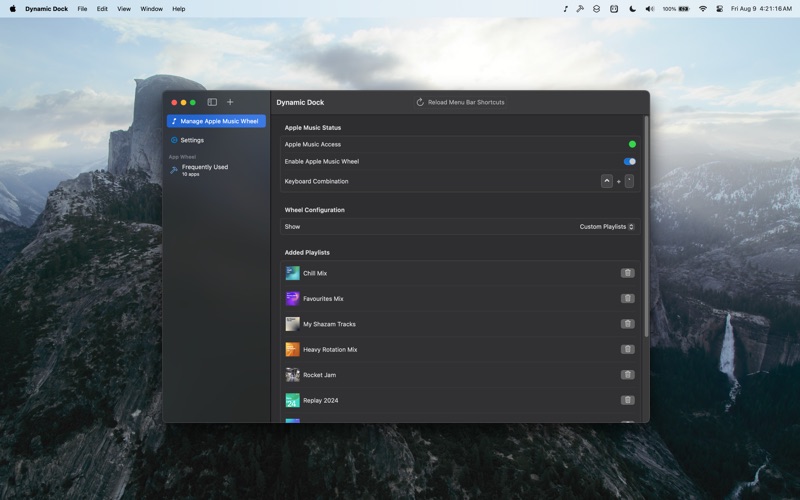 App screenshot