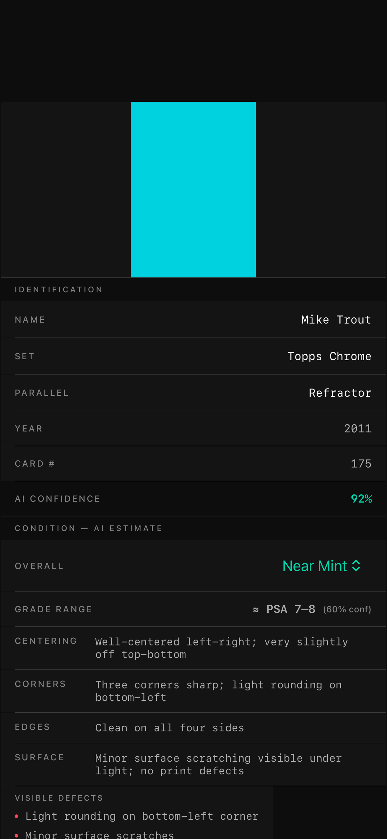 CardEdge: Card Intel screenshot 2