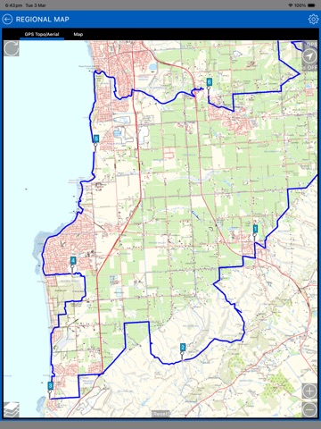 Willunga Basin Trail iPad screenshot