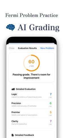 Fermi Practice Drill with AI Screenshot 1 of 4