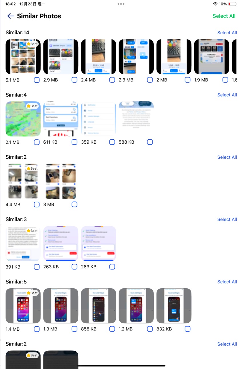 iPad screenshot