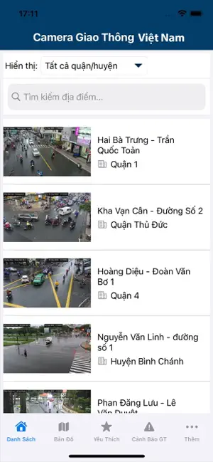 Camera Giao Thông Việt Nam iPhone screenshot 1