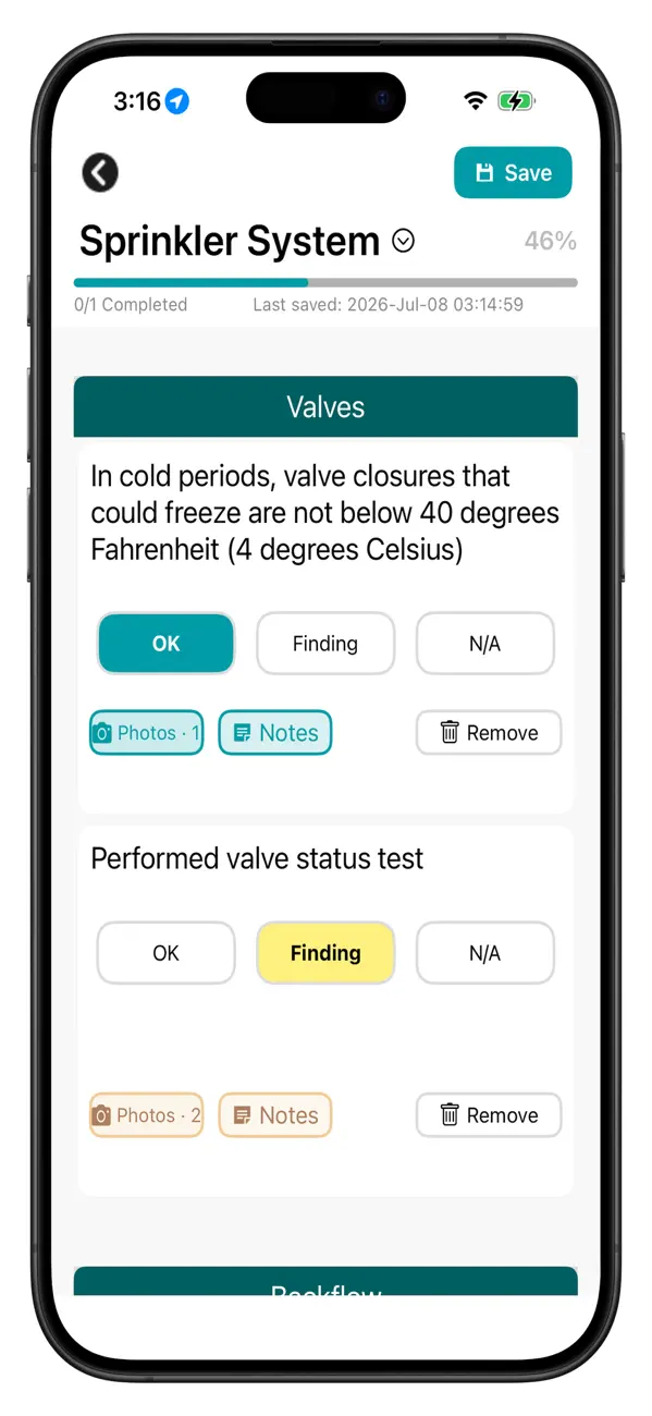 Screenshot #3 pour GC-Track Inspection System