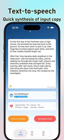 Text to Speech AI Reader Screenshot 1 of 3