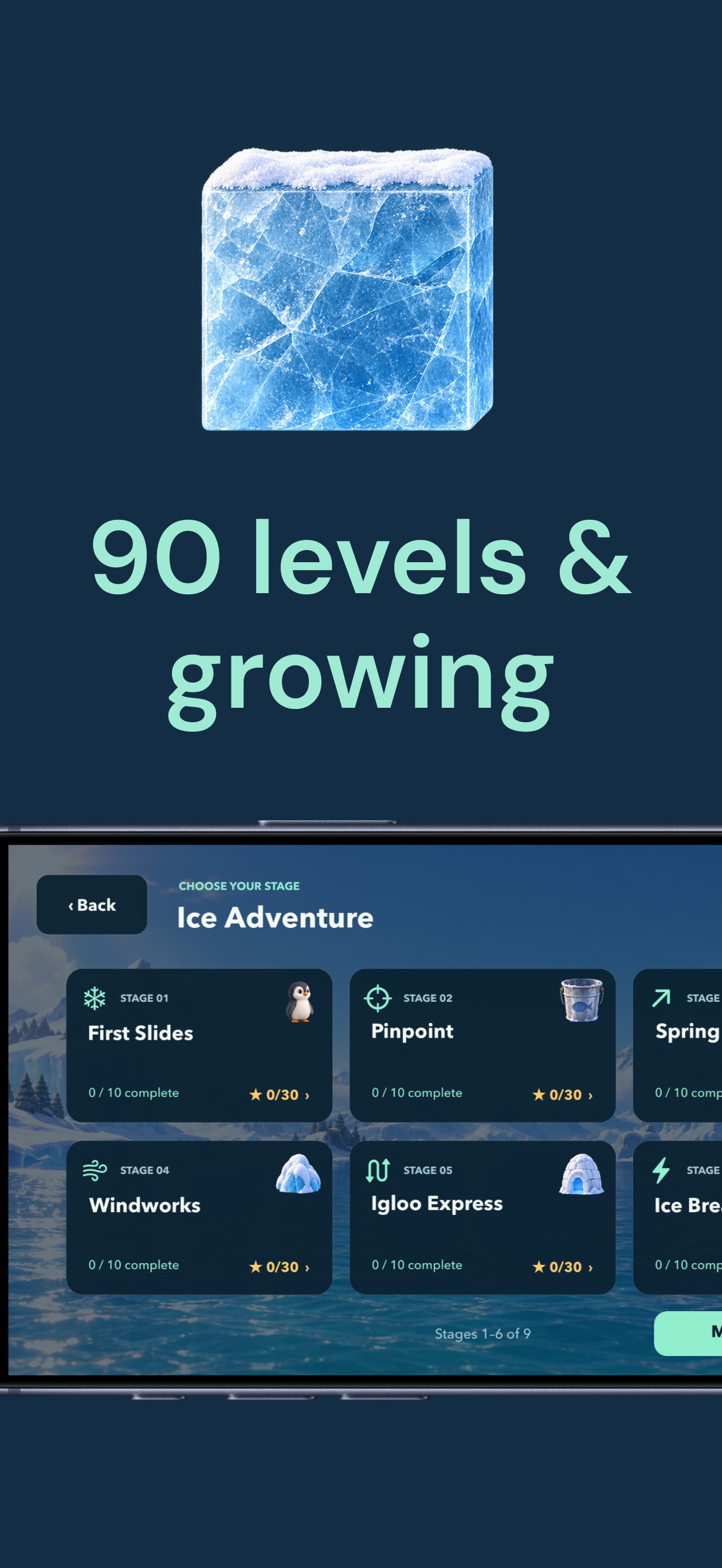 Screenshot 4 of Penguin Launch: Physics Puzzle