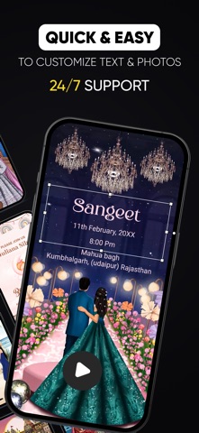 Video invitation & Story maker screenshot