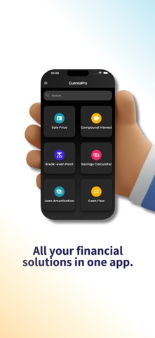 CuentaPro: Finance & Business iPhone screenshot