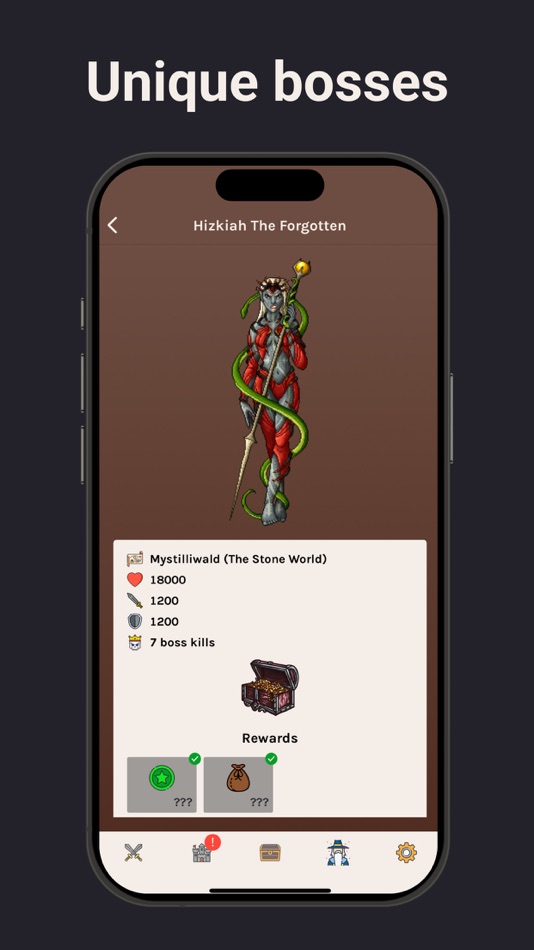 #9. Malic's Legacy - Text RPG (iOS) 게시자: Malic Labs LTDA
