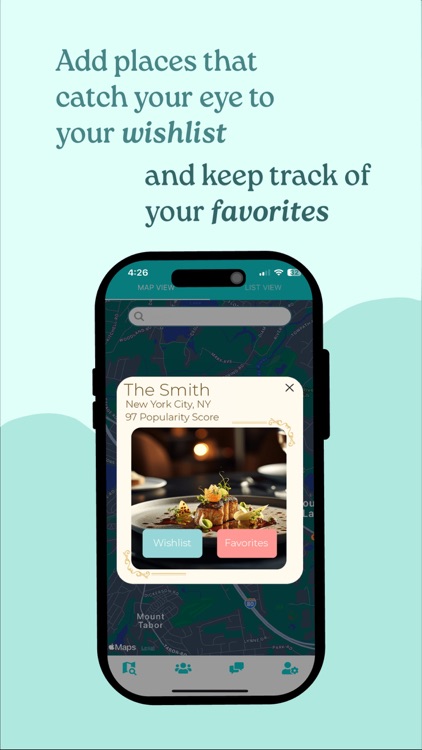 Vignette: find & share places