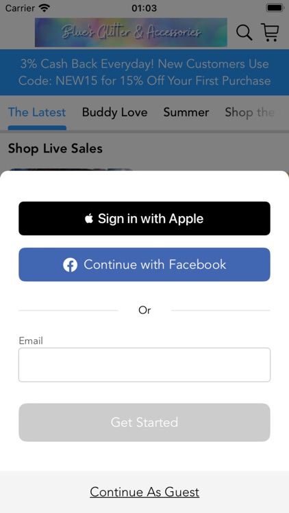 Blue's Glitter & Accessories: