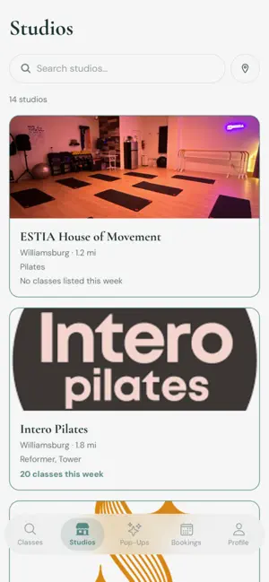 ReservePilates screenshot 2