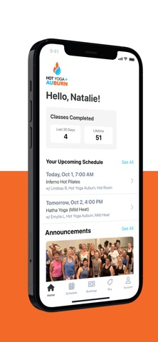 Hot Yoga Auburn+ Screenshot 1 of 6
