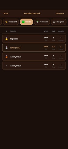 Brewdle: Word Games Collection screenshot