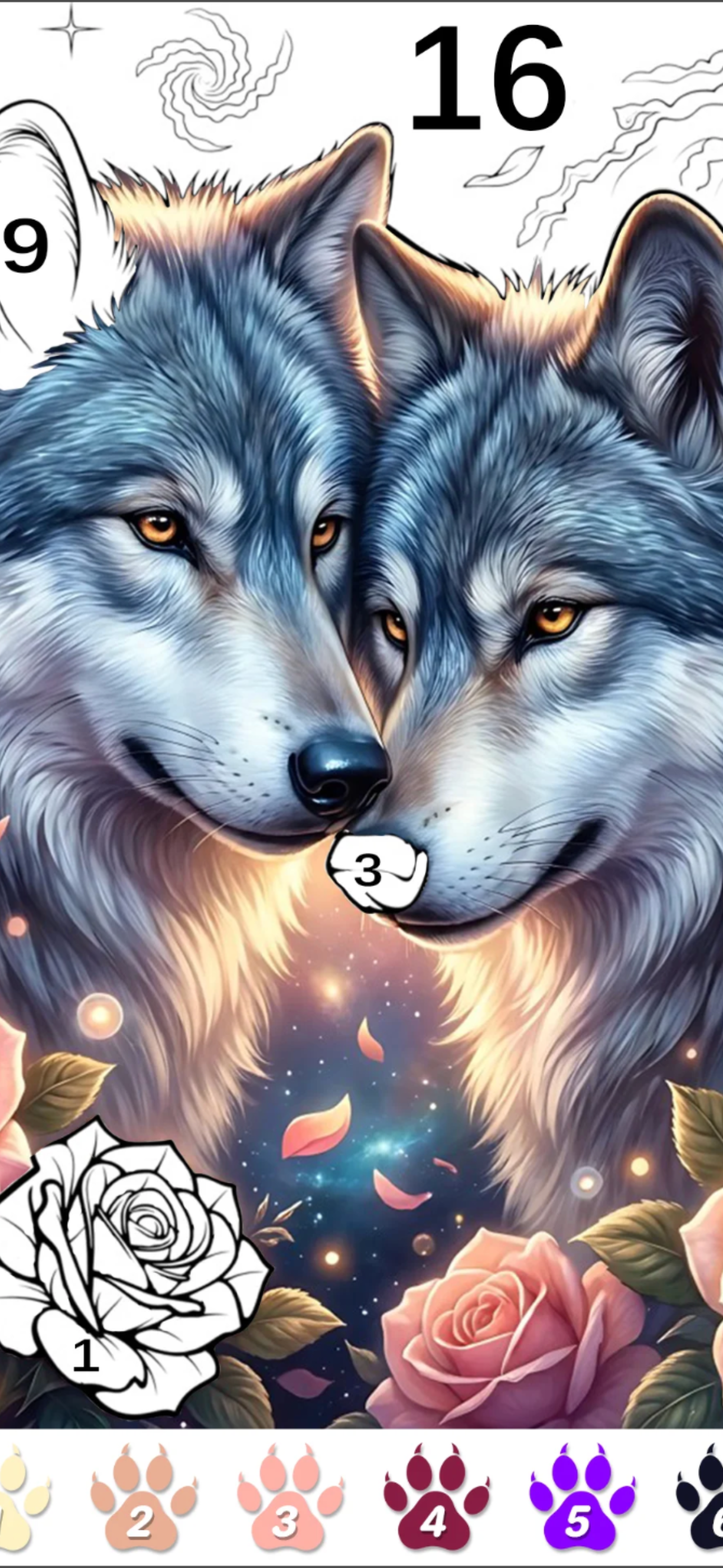 Magical Animal Coloring Book screenshot 5