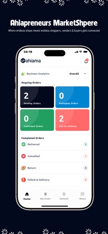 Ahiama Vendor: Start Selling Screenshot 2 of 7
